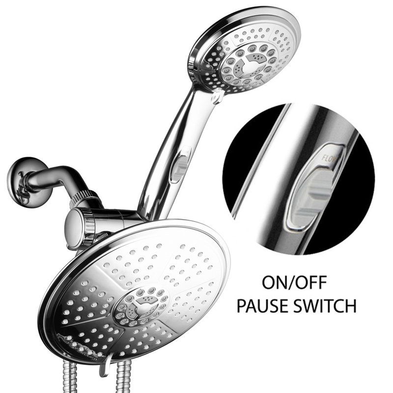 DreamSpa UltraLuxury 3Way Rainfall Shower Head & Reviews Wayfair